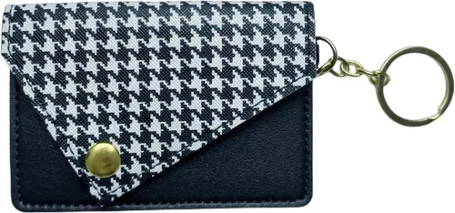 Vista 12 de Pastillero anticonceptivo con estampado de piel de serpiente (negro)