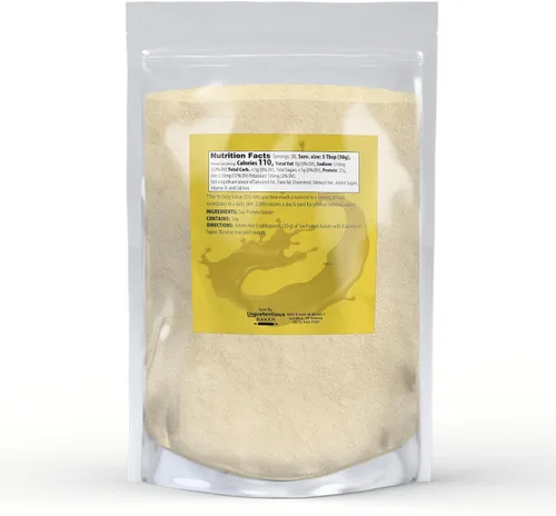 Vista 2 de Unpretentious Aislamiento de proteína de soja Baker (2 libras), buena fuente de proteínas y hierro, batidos, batidos