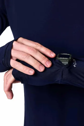 Vista 7 de Coolibar Sudadera con capucha UPF 50+ Agility Performance para hombre, protección solar