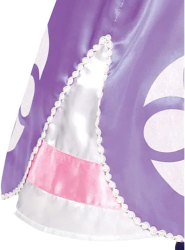 Vista 4 de amscan Sofia El primer disfraz de Halloween para niñas pequeñas de 3 a 4 años incluye vestido con tiara