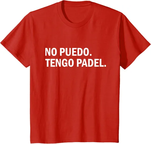 Vista 3 de Camiseta de jugador divertido No Puedo Tengo Padel Hobby
