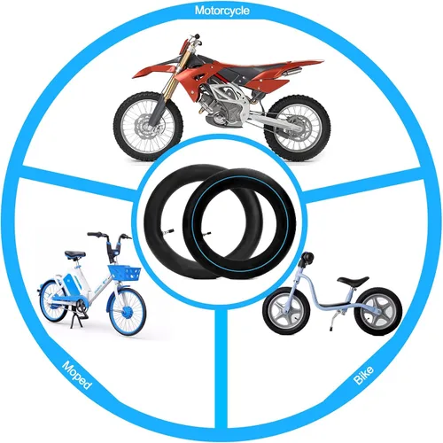Vista 7 de Tubo Interior Delantero 60/100-14 2.50-14 y Trasero 80/100-12 3.00-12 Tubo Interior para 125cc SSR CRF XR70 CR60R KLX110 KX60 DRZ JR80 TTR90 YZ60