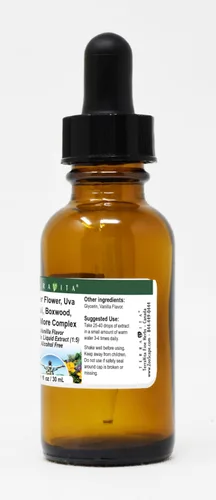 Vista 2 de TerraVita Extracto líquido de glicerita complejo anticelulítico (1:5) - sabor vainilla (1 oz, ZIN: 523473)