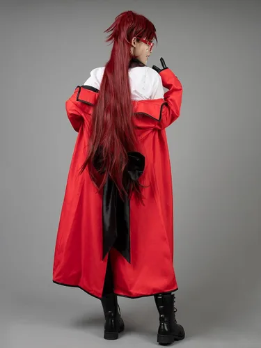 Vista 5 de Cosfun Kuroshitsuji disfraz negro Butler Grell Sutcliff Cosplay mp003219