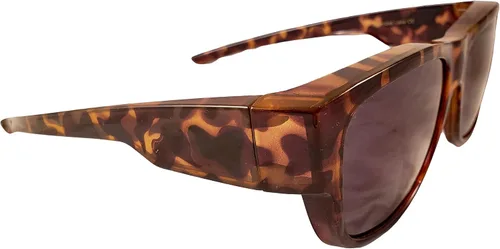 Vista 3 de Ajuste de estampado animal sobre gafas de sol sobre gafas graduadas - Funda incluida