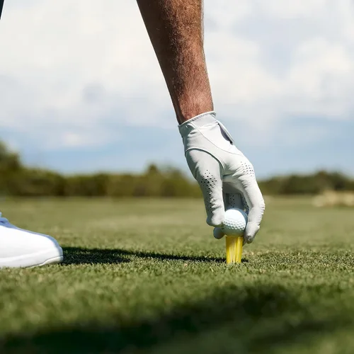 Vista 9 de BRUSH T - Camisetas de golf de plástico de alta calidad, color naranja, tamaño 2.4 pulgadas, diseño innovador irrompible, altura constante, regalo