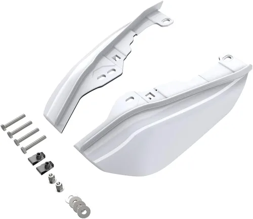 Vista 136 de Advanblack Deflectores de aire Road Glide de marco medio 2024 compatibles con Harley Touring Street Glide, Road King, Electra Glide, 2009-2025