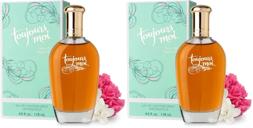 Vista 7 de Dana Toujours Moi Eau De Colonia Spray para mujer, 4 onzas