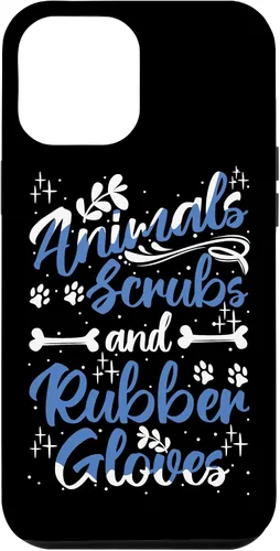 Vista 10 de Funda para iPhone 12 mini animales exfoliantes guantes de goma para asistente veterinario