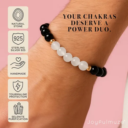 Vista 4 de Curación de cristal hecha a mano de primera calidad, regalo de cuentas de piedras preciosas para hombres y mujeres