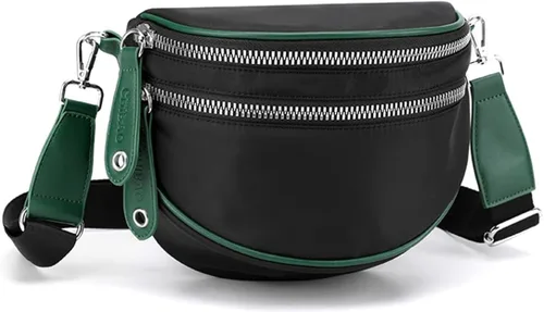 Vista 15 de Bolso cruzado de nailon casual, impermeable, ligero, para mujer