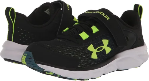 Vista 7 de Under Armour Tenis de correr unisex Assert 9 con cierre alternativo para niños