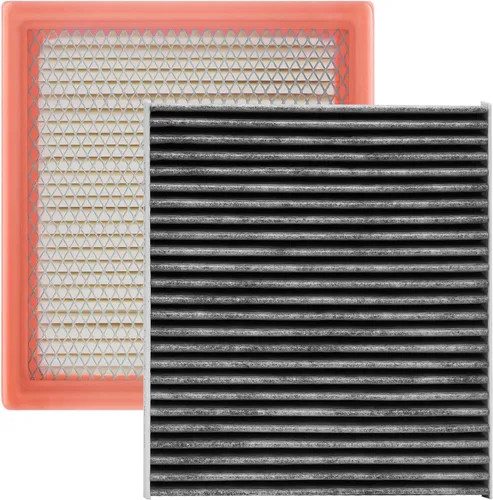 Vista 48 de Filtro de aire de cabina de motor de peine para Hyundai Accent 1.6L L4 2017 2016 2015 2014 2013 2012 Gris carbón