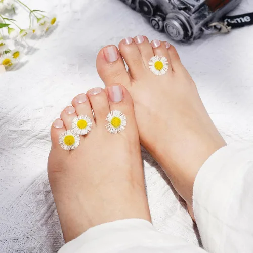 Vista 16 de DANNI & TONI Tiras de gel semicuradas para uñas de los pies, color burdeos (Garnet Gaze) Ojo de Gato, Calcomanías de uñas de gel Pedi Wraps 37