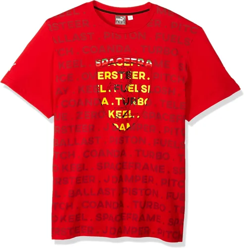 Vista 5 de Motorsport Ferrari Big Shield - Camiseta para hombre