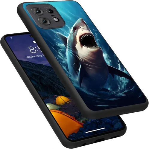 Vista 133 de Funda para Motorola Moto G Play 4G 2024, delgada y ligera, de silicona de TPU suave, color negro, ultrafina, para Motorola Moto G Play 4G 2024, Art