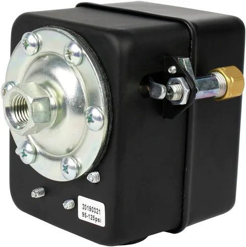 Vista 2 de lefoo HD 22 Amp 105-135 PSI Compresor de Aire Interruptor de Presión Control Toda la Vivienda de Metal