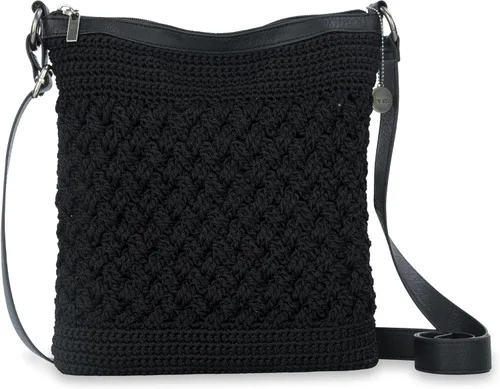 Vista 6 de The Sak Lucia - Bolso cruzado de ganchillo, bolso convertible con correa ajustable para el hombro