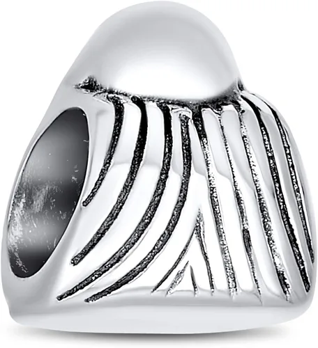 Vista 2 de Personalize - Cuentas de plata de ley 925 para mujer, diseño de Buda riendo asiático, se adapta a pulseras europeas, Metal