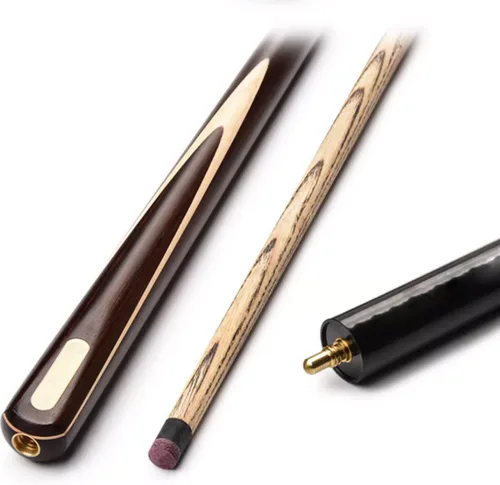 Vista 4 de cue Stick cue Chalk Taco de billar Pool Sticks 145Cm 3/4 Split Billiard Cue Chinese Black Eight Snooker Cue (Color : A, Size : 10.2mm)
