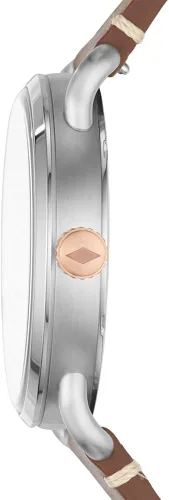 Vista 2 de Fossil para Hombre el Commuter 3H FECHAfs5417 talla única Marrón