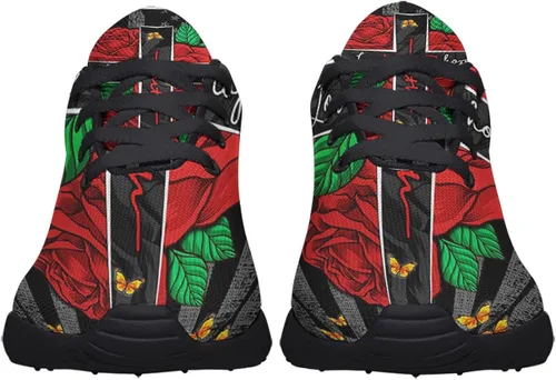 Vista 3 de Faith Shoes - Zapatos deportivos para correr para hombres y mujeres, transpirables, casuales, para deportes, regalos para ella