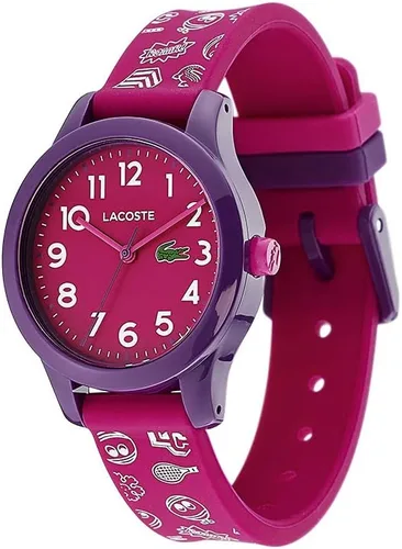Vista 2 de 2030012 Lacoste 12.12 - Lacosta analógica para niños, color rojo