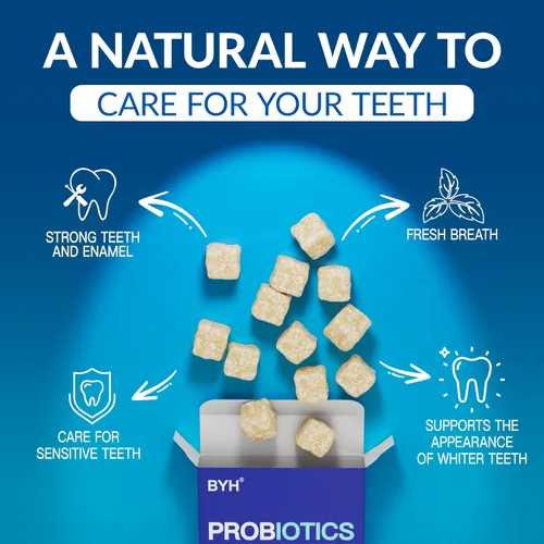 Vista 9 de Nano Hydroxyapatite Gum Probióticos Remineralizantes – Chicle de Xilitol Menta Sin Azúcar – Esmalte y Cuidado Oral – Soporte para el Aliento Fresco