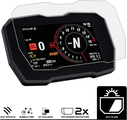 Vista 2 de SpeedoAngels - Protector de pantalla para DUCATI STREETFIGHTER V4 (2020+) 2 antirreflejos