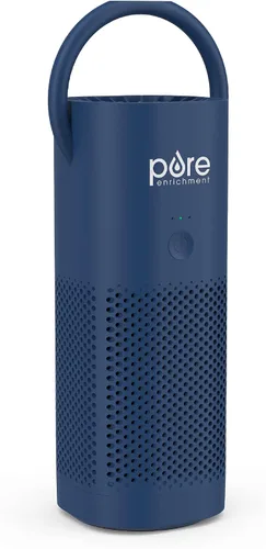 Vista 12 de Pure Enrichment - Mini purificador PureZone de aire portátil – Filtro True HEPA inalámbrico que limpia el aire y elimina el 99.97% del polvo, olores
