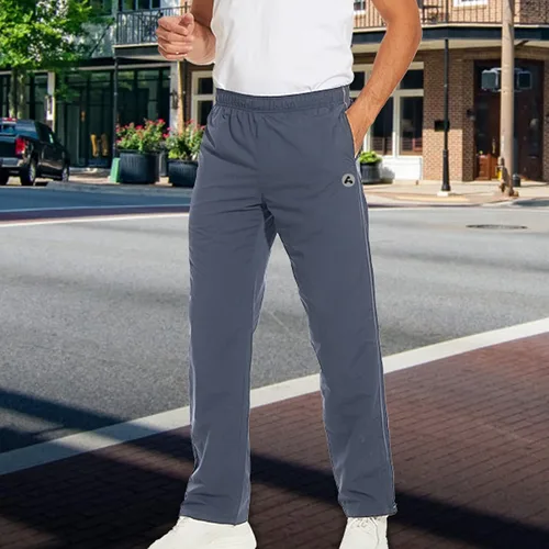 Vista 5 de ARCTHLEX Pantalones deportivos para hombre, pantalones deportivos con bolsillos, pantalones de correr para hombre, parte inferior abierta