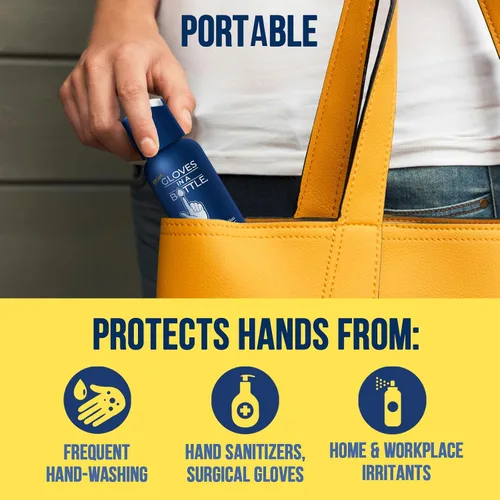 Vista 7 de Blindaje de guantes en una botella Loción – Ideal para piel seca Itchy. grease-less y fragancia gratis.