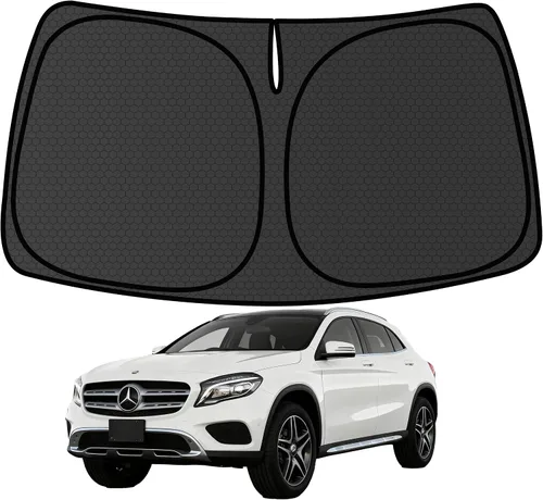 Vista 77 de CX-3 - Parasol para parabrisas para Mazda CX-3 2013-2025 bloquea los rayos UV, visera plegable 1:1, personalizable, gruesa, resistente al desgaste