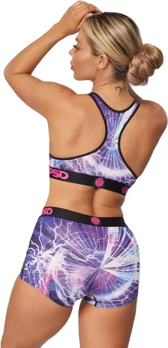 Vista 4 de PSD Brasier deportivo Mai Valentine para mujer, multicolor, M, Multi San Valentín Sb