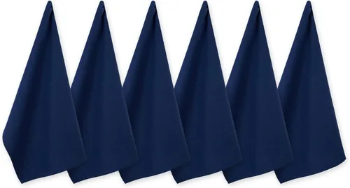 Vista 19 de DII Basic Solid DishTowel Collection - Juego de toallas de cocina de algodón de tejido plano, 18 x 28, rojo granero, 6