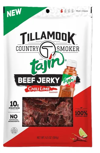 Vista 14 de Tillamook Country Smoker Carne Seca de Res Ahumada con Madera Dura Real, Glaseada con Miel, 10 Onzas