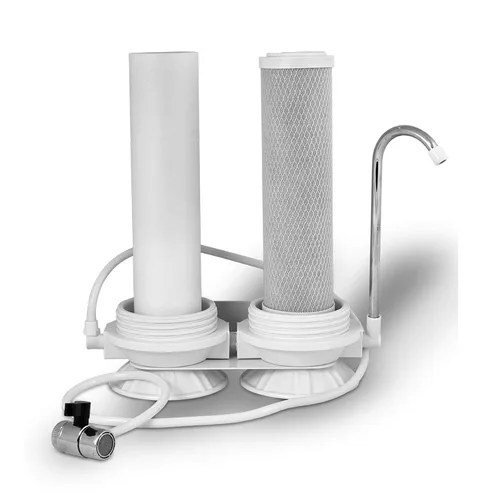 Vista 2 de Ronaqua Unidad de purificación de agua, polipropileno, elimina eficazmente arena, limo, sedimento, óxido, reduce el sabor, el olor a cloro, fácil