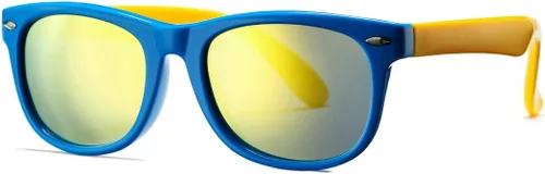 Vista 57 de Lentes de sol polarizados de goma elastómero termoplástico (TPEE) flexible, para niñas y niños de 3 a 9 años