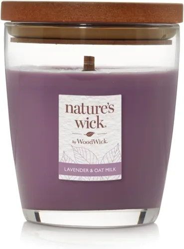 Vista 7 de Nature's Wick Vela perfumada de miel y mandarina de 10 onzas