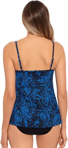 Vista 3 de Miraclesuit Traje de baño para mujer, diseño de pirita Jubileo, copa suave, correa ajustable, tankini