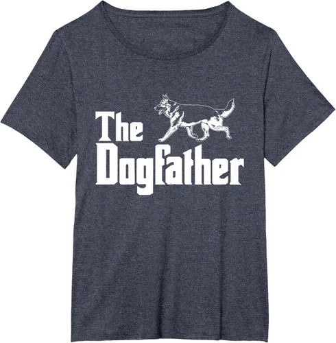 Vista 58 de The Dogfather Pastor Alemán - Camiseta de regalo divertida, Negro, S