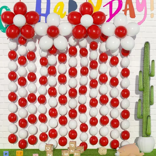 Vista 17 de 105 globos de enlace negro de 6 pulgadas, globos de enlace rápido, globos de látex para sesión de fotos, baby shower, decoración de fiesta