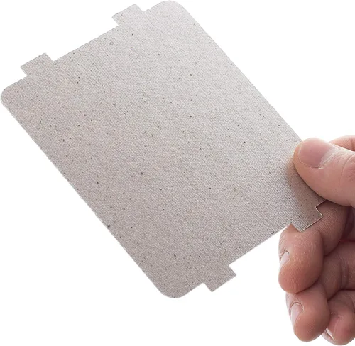Vista 6 de OIIKI 5 fundas para guía de ondas, piezas de colocación de microondas, accesorios gruesos de aislamiento térmico, hoja de mica universal para horno