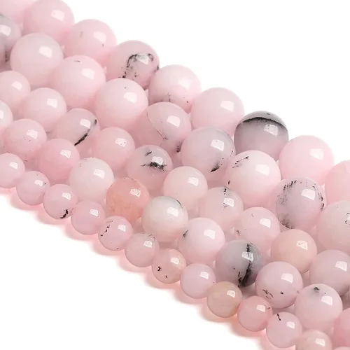 Vista 65 de 60 cuentas sueltas de piedra natural de turquesa africana de 0.236 pulgadas (6 mm) para hacer joyas, pulseras de bricolaje