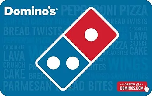 Vista 2 de Tarjeta de regalo por correo electrónico de Dominos Pizza Digital Delivery