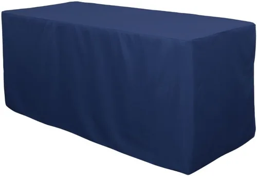 Vista 25 de Mantel rectangular de poliéster ajustable de 4 x 24 pulgadas, color negro, funda de mesa de boda prémium