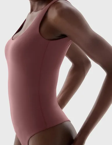 Vista 3 de PUMIEY Body para mujer, sin mangas, sin espalda, sin espalda, colección Sharp