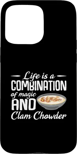 Vista 28 de iPhone 16 Life is a combination of magic and Clam Chowder Case