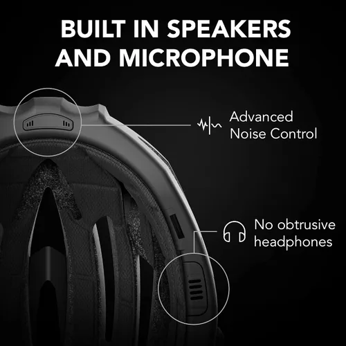Vista 4 de Casco de Ciclismo en Carretera Sena R2 / R2 EVO / (Alexa Incorporada) solo R2X, Comunicaciones Inteligentes Bluetooth y de Intercomunicador de Malla