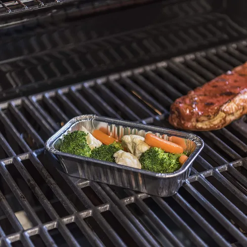 Vista 3 de Charbroil 9328812P06 - Sartenes desechables de aluminio para parrilla (paquete de 10)